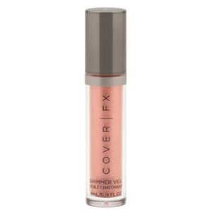 Cover FX Soleil Shimmer Veil- peachy pink, cream multi-use metallic pigment